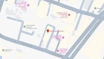 Location of The Executive Centre Prestige Khoday Tower Co-Working space in Vasanth Nagar, Bangalore - Image 288141